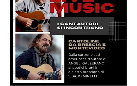 Gallery I cantautori si incontrano | Angel Galzerano, Sergio Minelli @Circolo lavoratori Iseo - 02/2