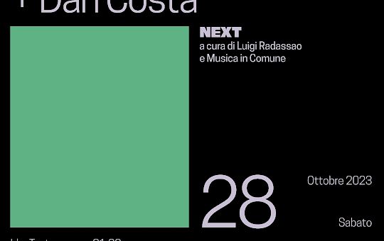 Gallery Moca Suona Next | Francesco Baiguera, Dan Costa Duo - 02/3