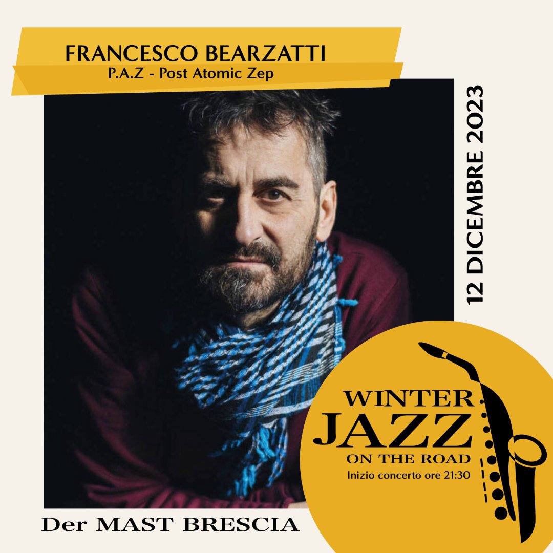 Jazz on the Road Festival | Francesco Bearzatti P.A.Z. Trio - 407897391_729367655883269_1222394639482975858_n.jpg