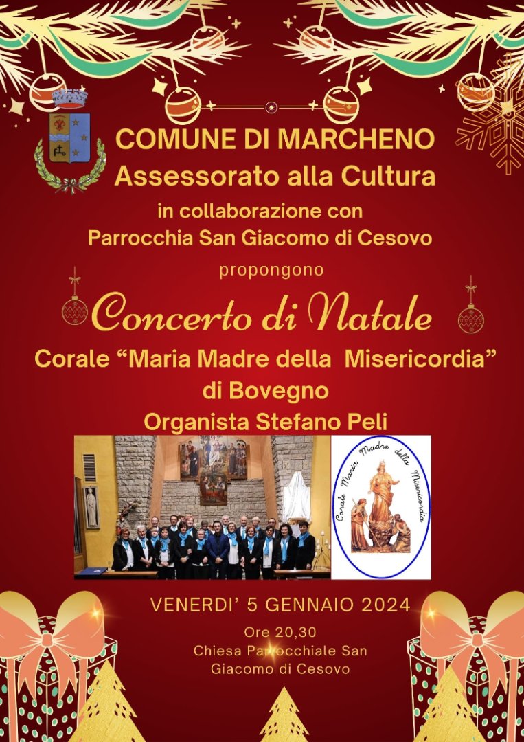 Concerto di Natale | Corale Maria Madre della Misericordia - 263739-657c71a76c6f8.jpg