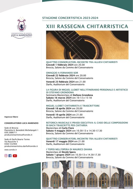 XII rassegna chitarristica | Quattro conservatori, incontri tra allievi chitarristi - 422304269_865024052298024_3111976037263400668_n.jpg
